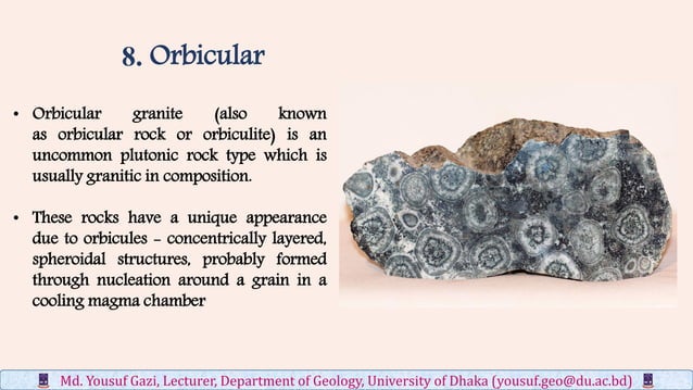 Structure of igneous rocks | PDF | Geology | Science
