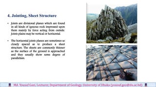 Structure of igneous rocks | PDF