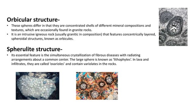 Structure of Igneous Rocks | PPTX