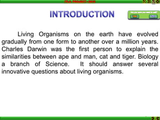 Structure of living organism | PPTX