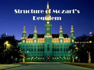 Structure of Mozart’s Requiem  