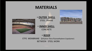 Structure of national stadium bejing | PPTX