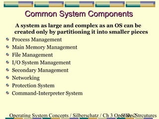 Structure of operating system | PPT