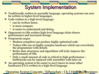 Structure of operating system | PPT