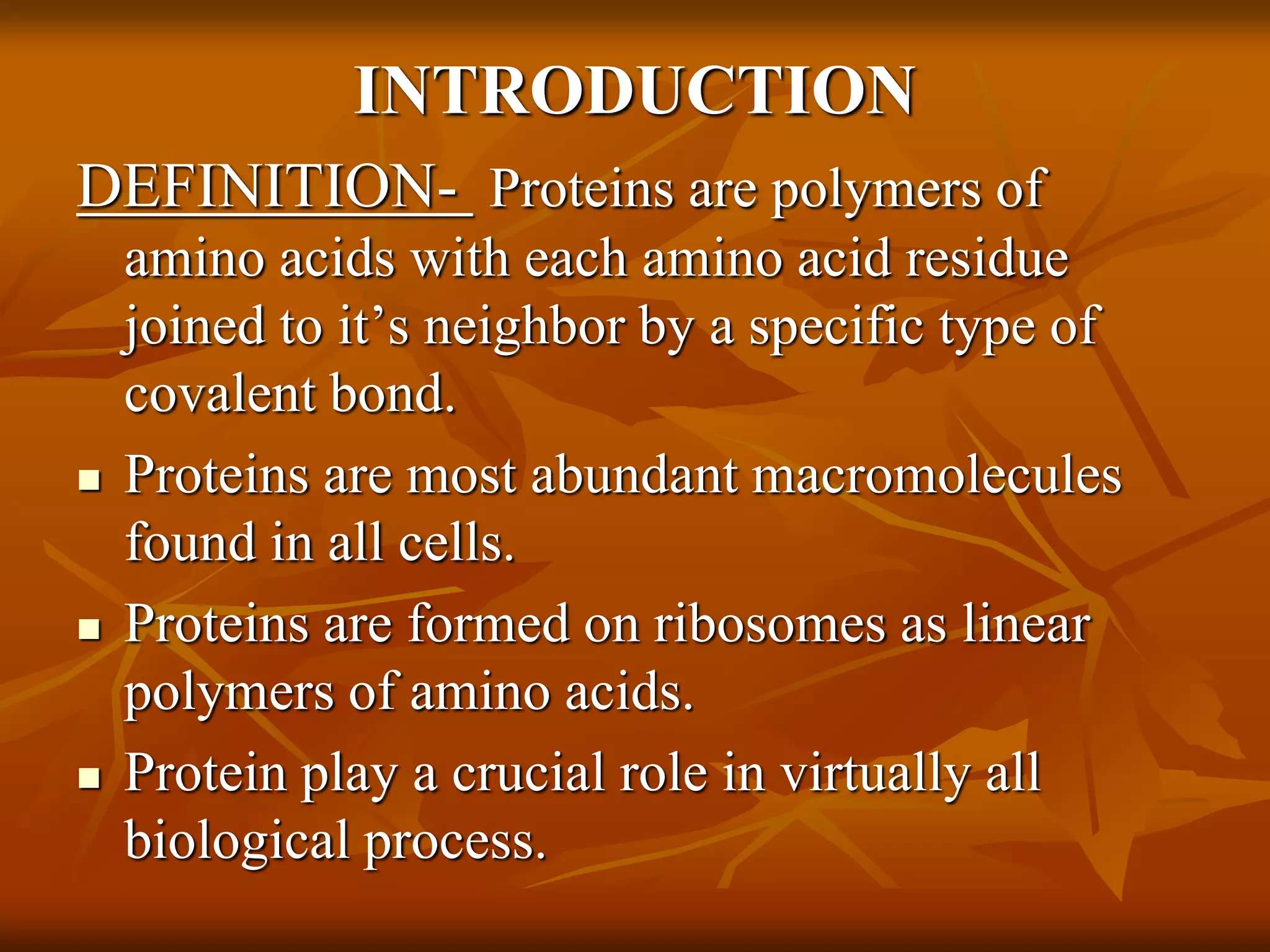 Structure of protein By KK Sahu Sir | PPT