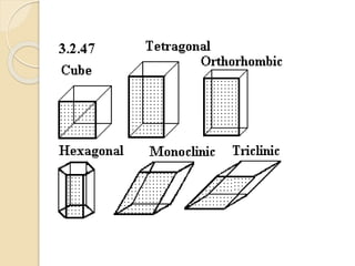 Structure of solids | PPTX