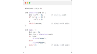structure programming part I learn programming | PPTX