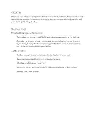 Structure project 2 report to print | PDF