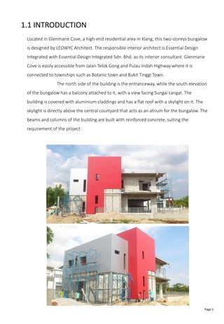 Located in Glenmarie Cove, a high-end residential area in Klang, this two-storeys bungalow
is designed by LEOWYC Architect...