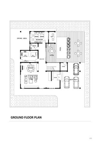 GROUND FLOOR PLAN
143
 