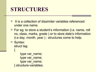 Structures | PPT