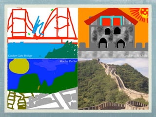 Golden Gate Bridge Great Wall of China
Machu Picchu