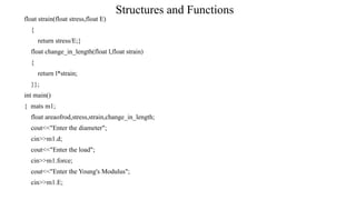 Comprehensive Guide to Structures in C++ Programming Language | PPTX