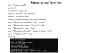 Comprehensive Guide to Structures in C++ Programming Language | PPTX