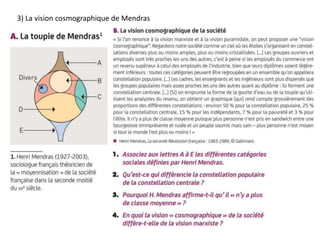 3) La vision cosmographique de Mendras
 