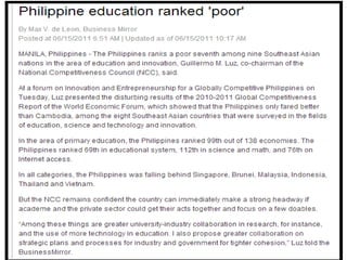 Structures of higher education. The structure of Phil. Educ. System | PPT