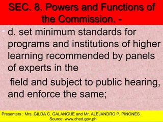 Structures of Higher Education. The Structure of Phil. Educ. System | PPT