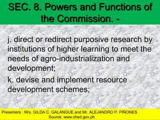 Structures of Higher Education. The Structure of Phil. Educ. System | PPT