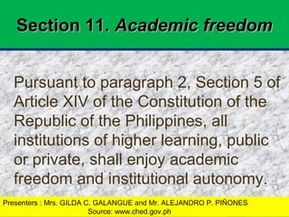 Structures of Higher Education. The Structure of Phil. Educ. System | PPT
