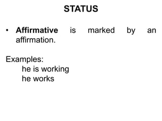 Syntactic Structure of Predication: Verb Classifications | PPTX