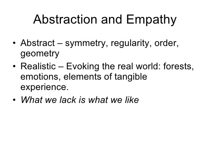 Structure Space And The Mind