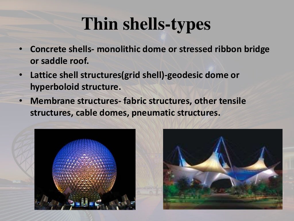 FOLDED PLATES AND SHELL STRUCTURES