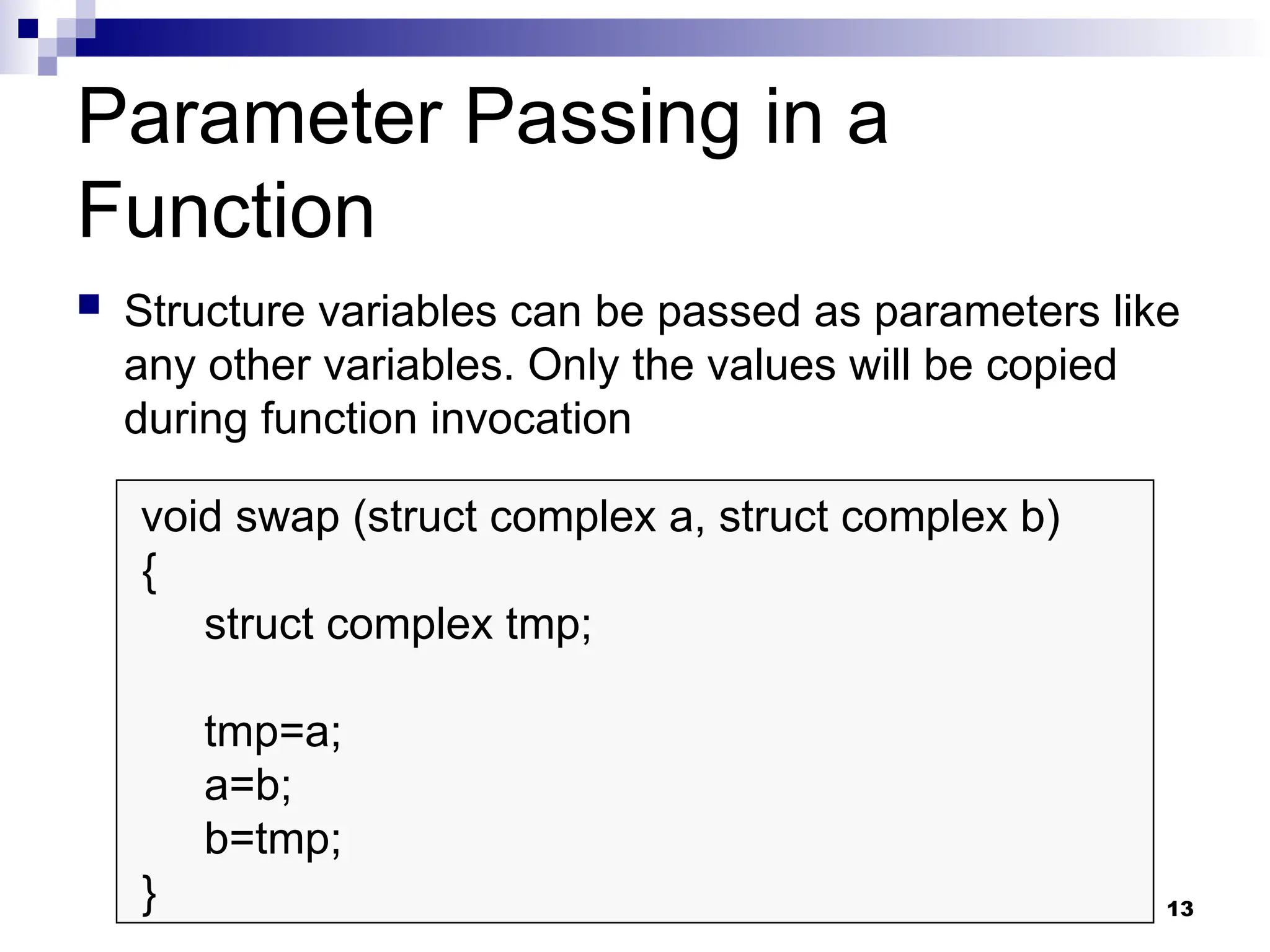 Structures and Unions in C-Language with Examples.ppt | Programming ...