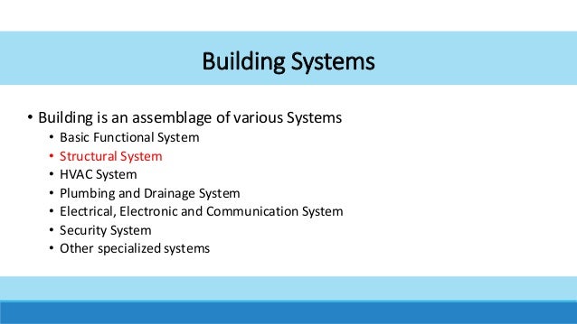Buildings Structure system