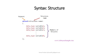 Syntax: Structure
Khanal Pralhad: pkhanal95.pk@gmail.com
 