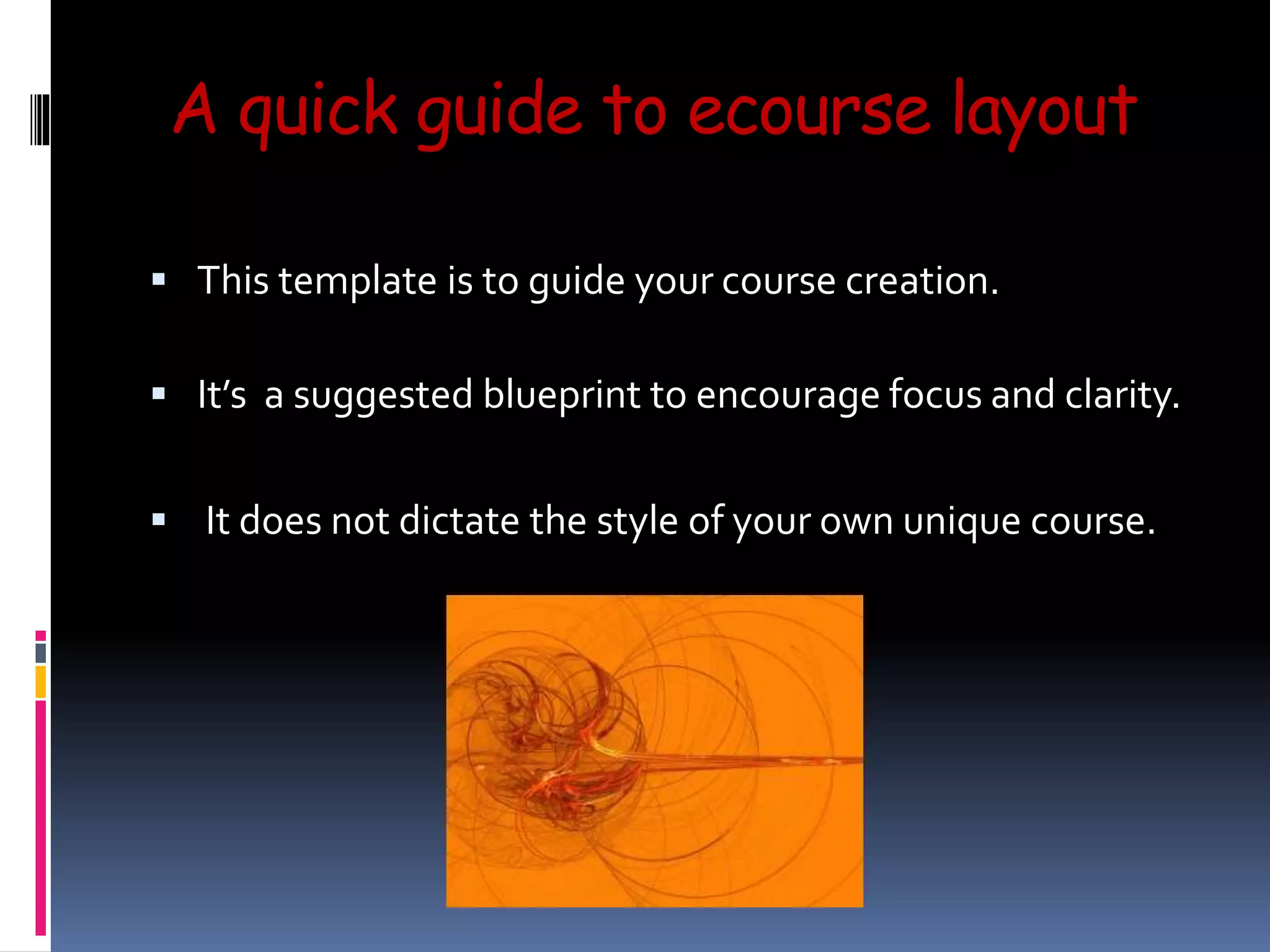 Structure your elearning course | PPT