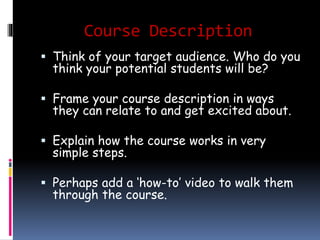 Structure your elearning course | PPT
