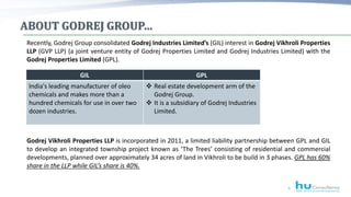 ABOUT GODREJ GROUP…
Recently, Godrej Group consolidated Godrej Industries Limited’s (GIL) interest in Godrej Vikhroli Prop...