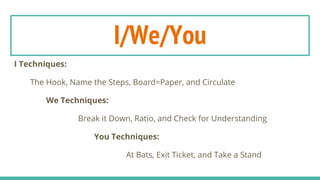 Structuring & Delivering Your Lessons | PPTX