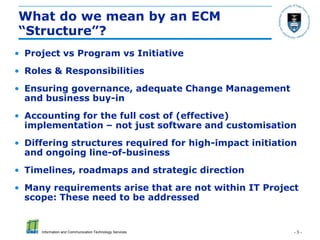 Structuring ECM | PDF