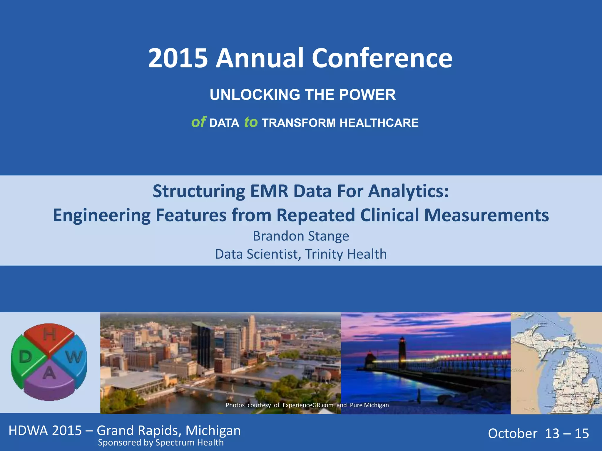 Structuring EMR Data For Analytics | PPT