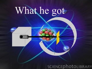What he got
 