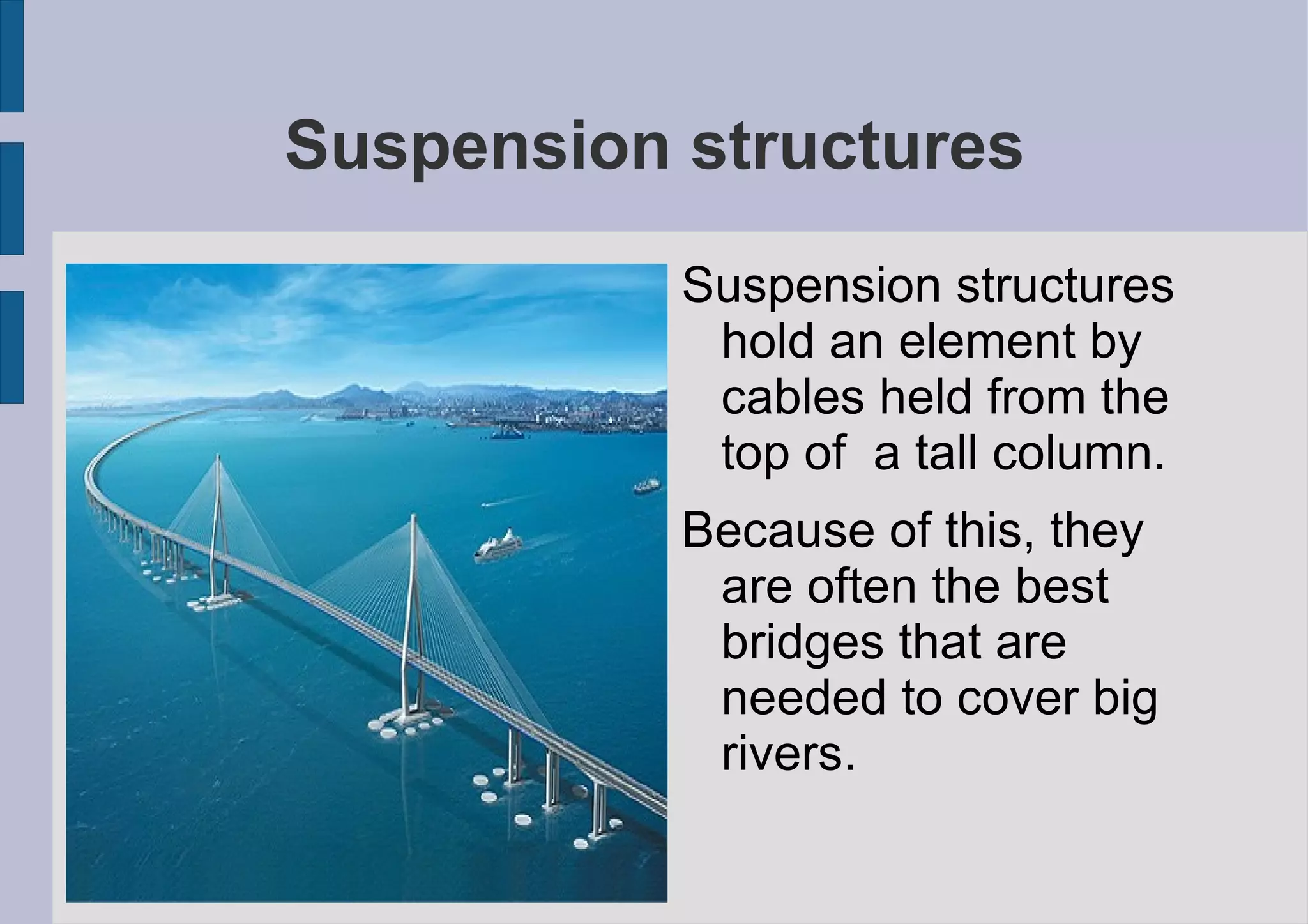 Suspension structures 