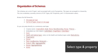 Select type & property
 