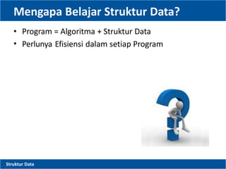 StrukDat Pertemuan 1 - Pengenalan Struktur Data.pptx image.