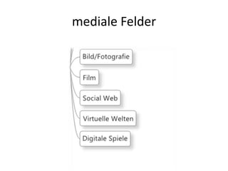 mediale Felder