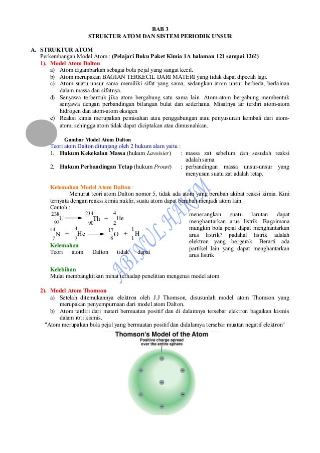 Struktur Atom Dan Spu1 Struktur Atom Dan Spu1