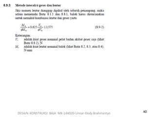 40DESAIN KONSTRUKSI BAJA MK-144020-Unnar-Dody Brahmantyo
 
