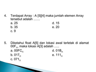 Struktur data soal-latihan | PPT