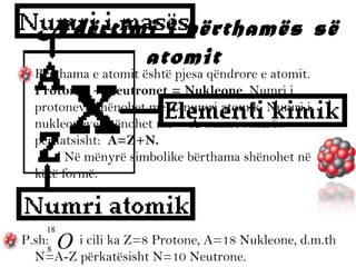 Struktura e atomit dhe bërthama e tij | PPT