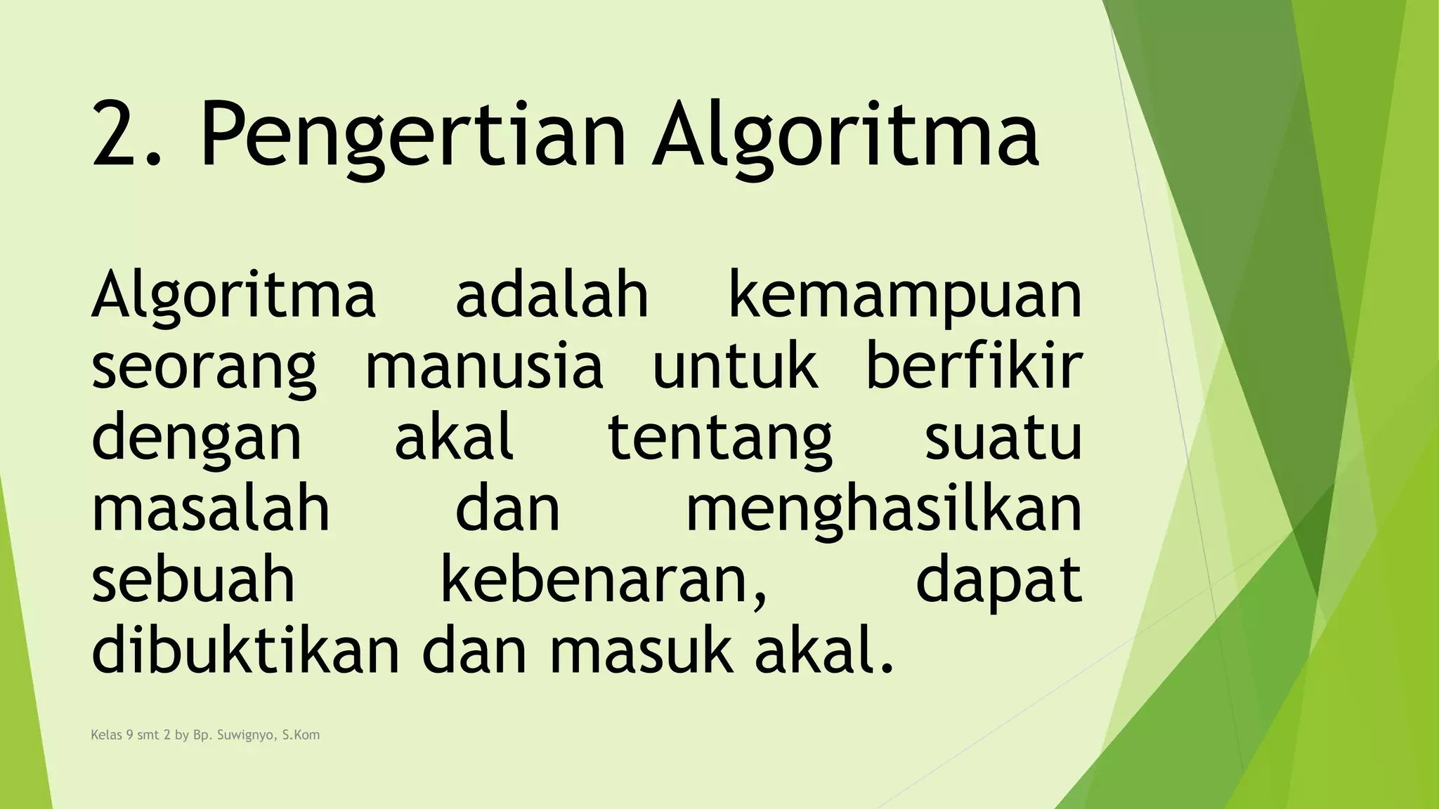 Struktur algoritma | PPT