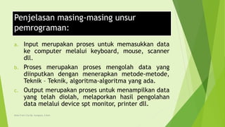 Struktur algoritma | PPT