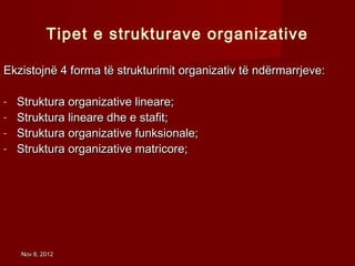 Struktura organizative e ndermarrjes - ligj 4  Mr.Driton Sylqa
