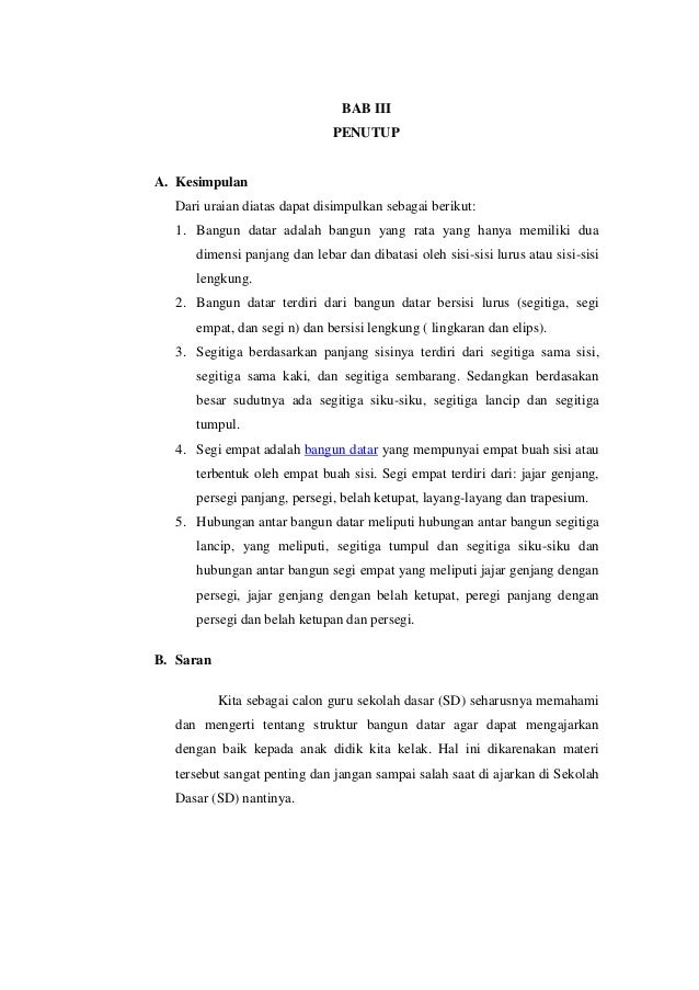 Struktur Bangun Datar Kelompok 1