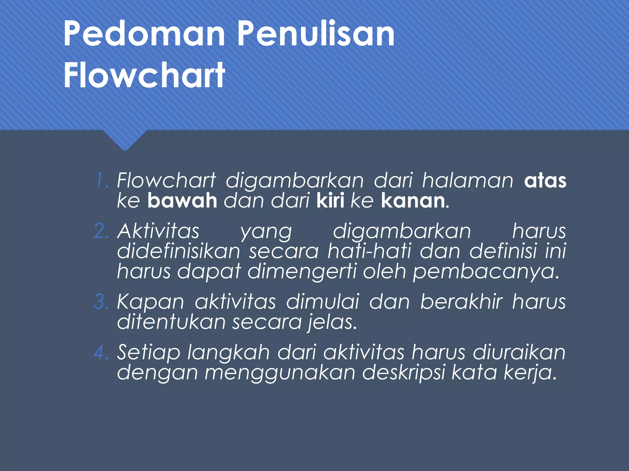 Struktur dan notasi algoritma dengan flowchart | PPT