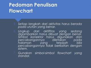 Algoritma merupakan pedoman untuk membuat